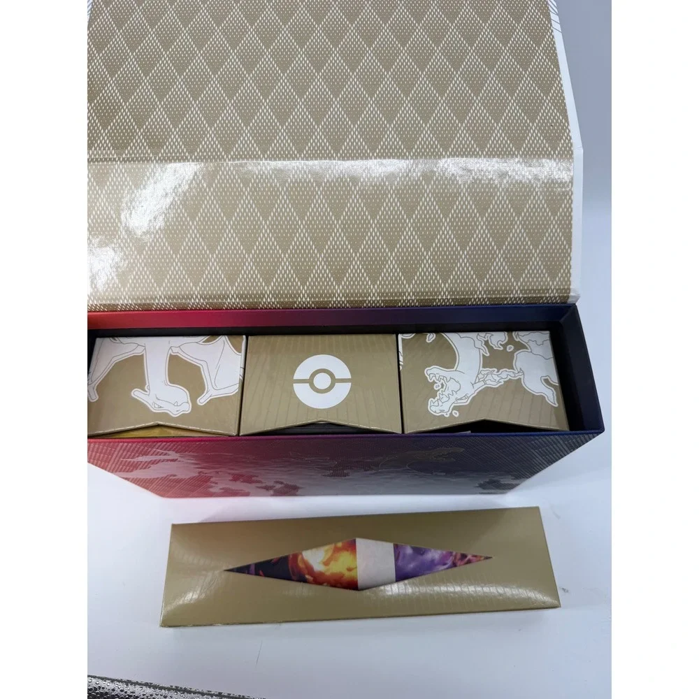PokemonTCG Sword & Shield Ultra-Premium Collection Charizard Box with Bulk Cards